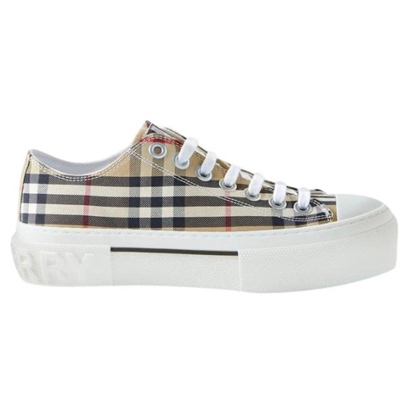 BURBERRY Jack check logo sneakers - Picture 1 of 4